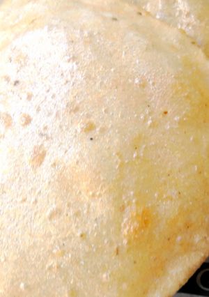 A picture of Poori.