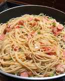 Pasta con salchichas