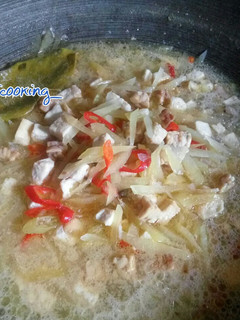 Foto resep Lodeh Pepaya Muda
