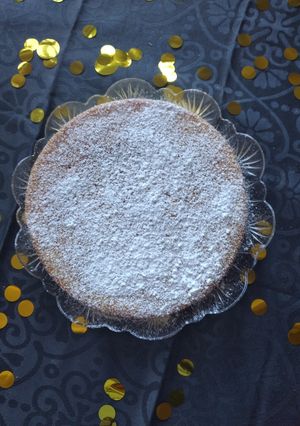 Foto di Torta all'acqua aromatizzata a limone