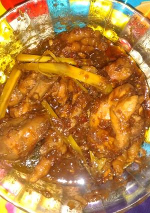 Foto resep Rendang ayam