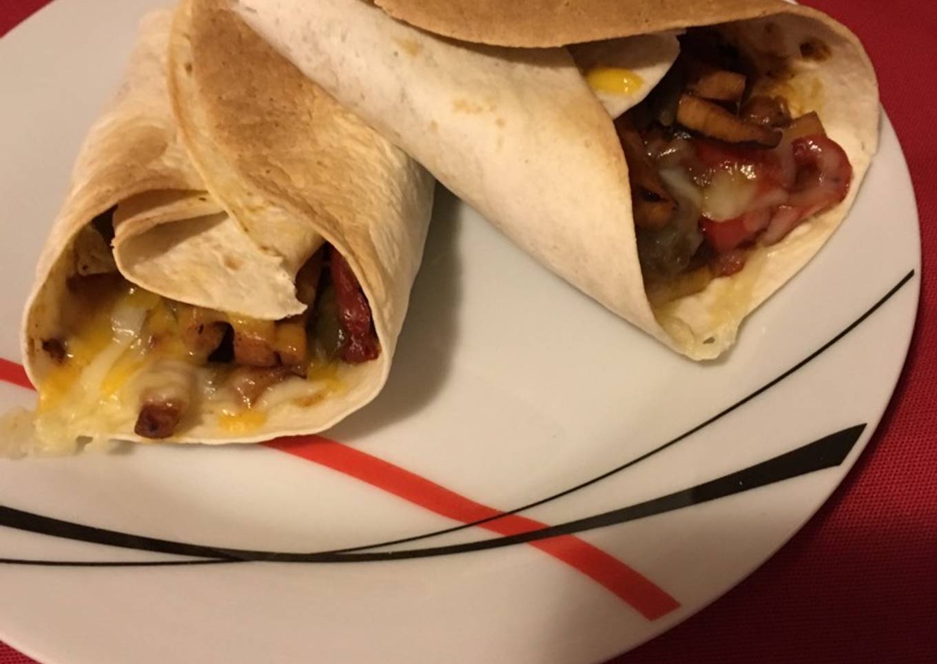 Fajitas de pollo