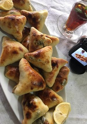 صورة لوصفة قراص سبانخ