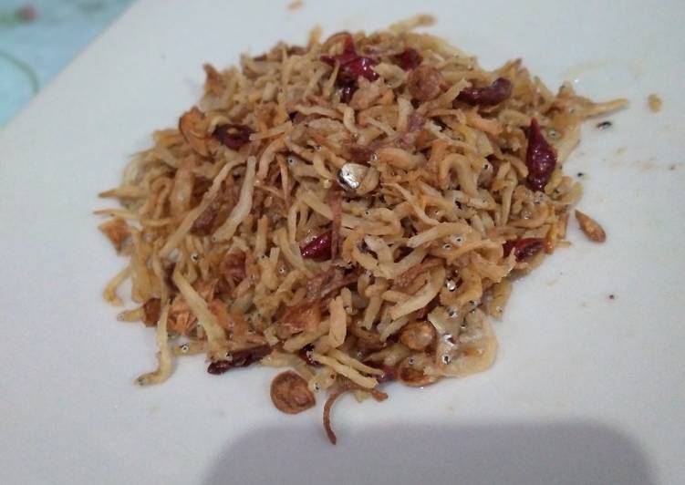 Resep Teri Medan Goreng | Cara Buat Teri Medan Goreng Yang Bikin Ngiler