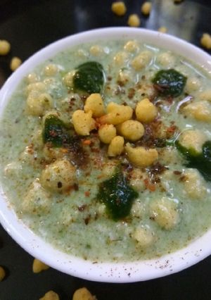 A picture of Boondi Bala Bathua ka Raita.