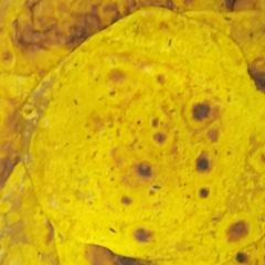 A picture of Gujarati masala thepla.