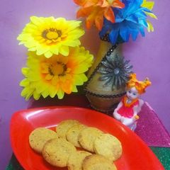 A picture of Makke Ajwain Cookies.