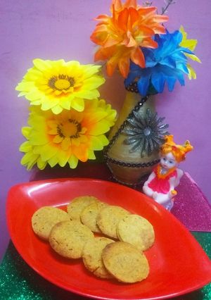 A picture of Makke Ajwain Cookies.