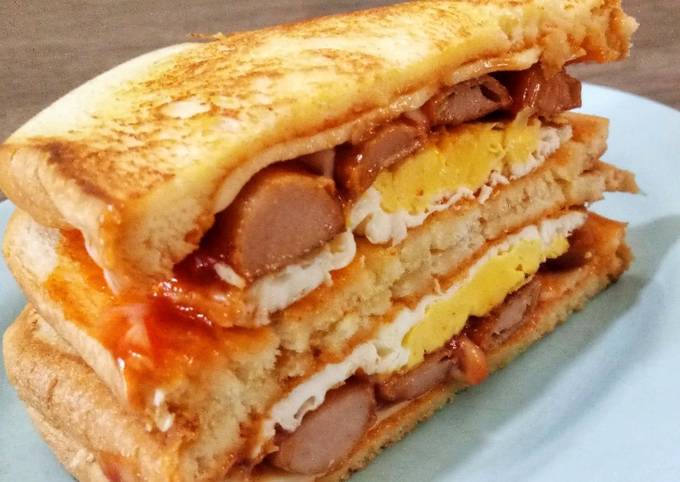 Resep Sandwich roti tawar oleh theresianana - Cookpad