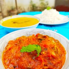 Tomato ki chutney A picture of Tomato ki chutney.