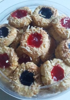 Foto resep Kue kering Thumbprint