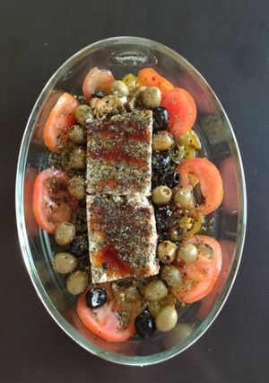 صورة لوصفة جبن الفيتا المشوية