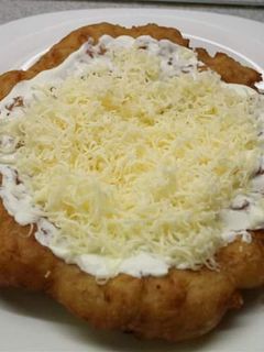 Lángos recept fotója