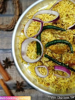 Foto resep Nasi Biryani Ayam Sederhana (Simple Chicken Biryani)