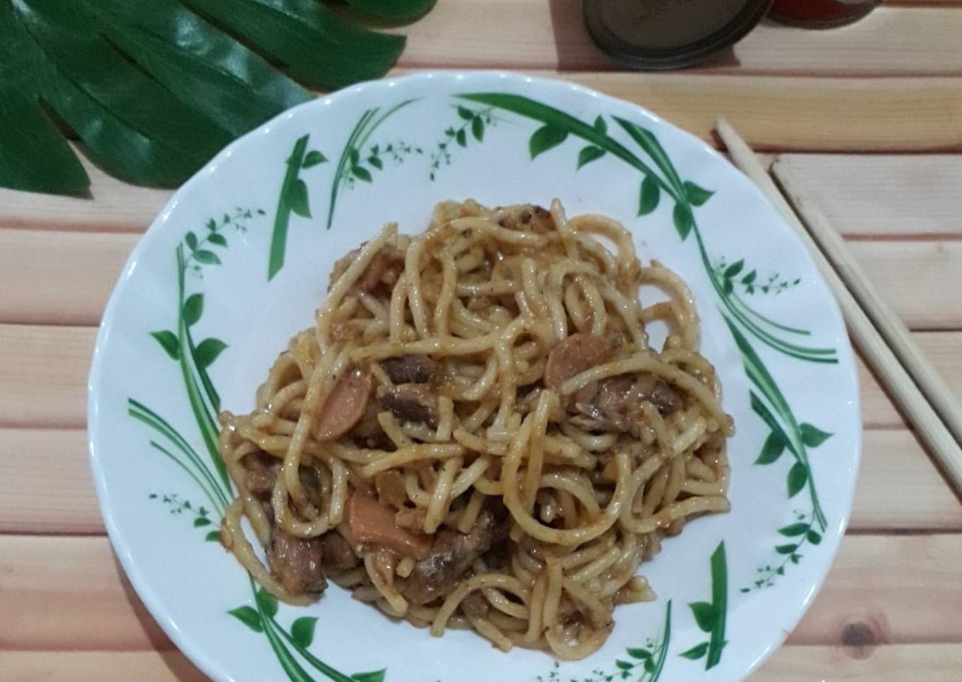 Spaghetti sarden