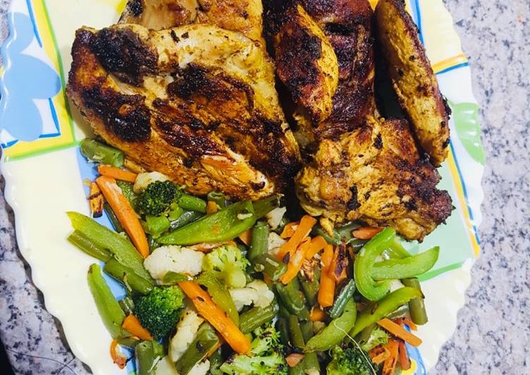 Recipe of Award-winning Grilled chicken