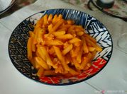 Una foto di penne zucca