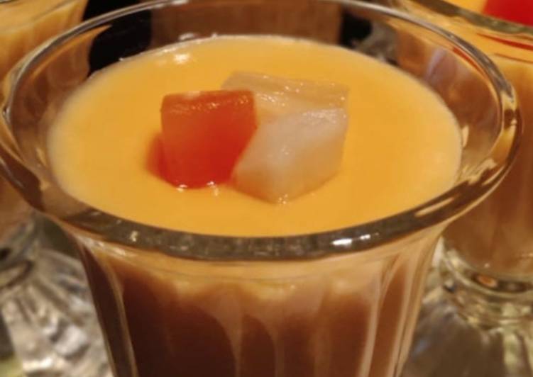 Cara Menyiapkan Mango Silky Pudding Anti Gagal!