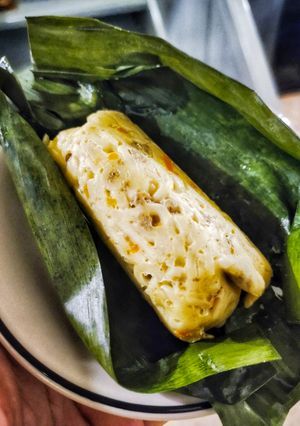 Foto resep Lontong mie / arem² mie