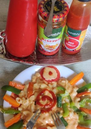 A picture of Veg pasta.