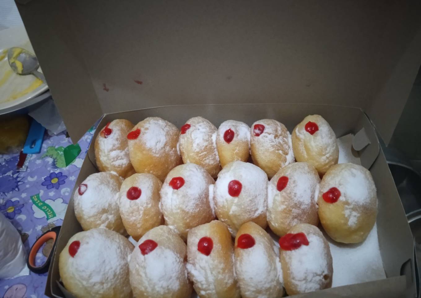 Donat bomboloni lembut