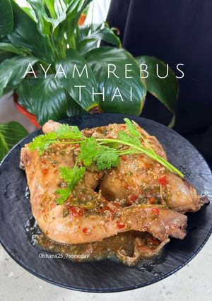 Gambar Ayam rebus Thai
