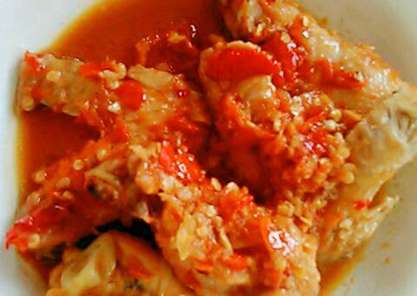 Cara Gampang Menyiapkan Sayap ayam rica2,pedas nampol pol😜, Enak