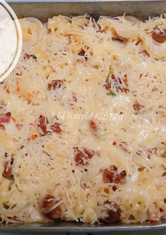 Foto resep Macaroni Schotel (dengan Sosis)
