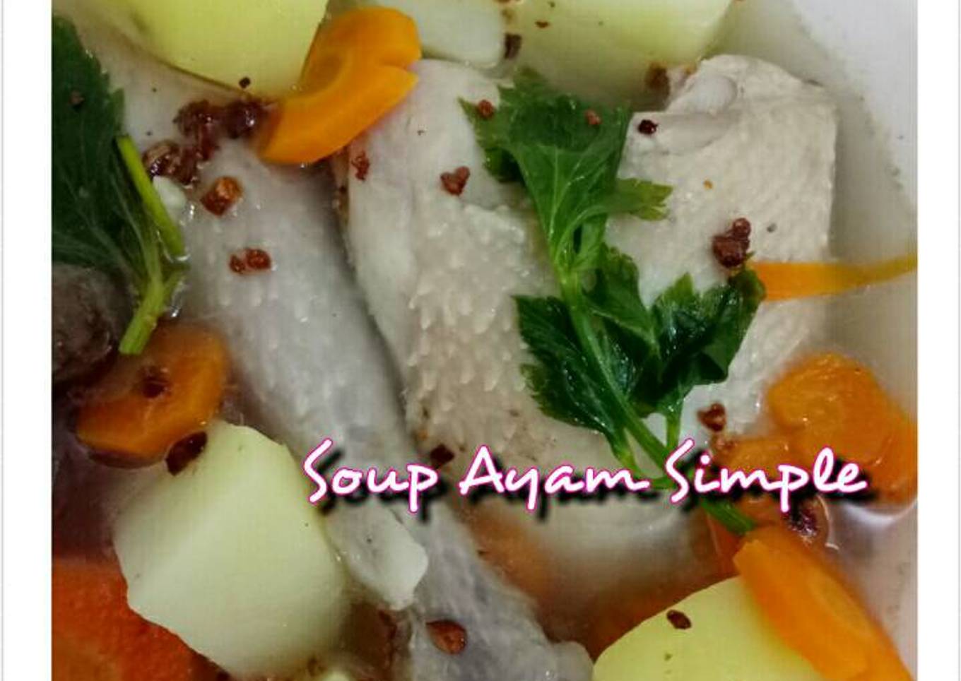 Soup Ayam Simple