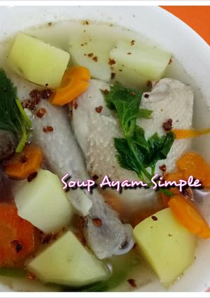 Foto resep Soup Ayam Simple