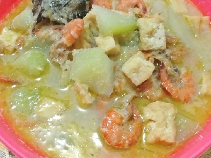 Easy Ways Make Recipes Lodeh Labu Siam the Delicious Perfect.