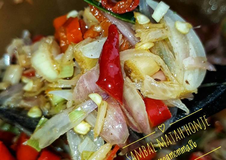 Resep Sambal Matah Honje Anti Gagal