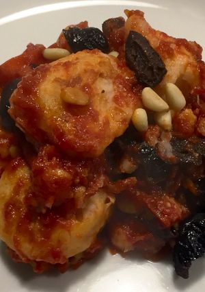 Foto di Spezzatino di merluzzo ai tre pomodori