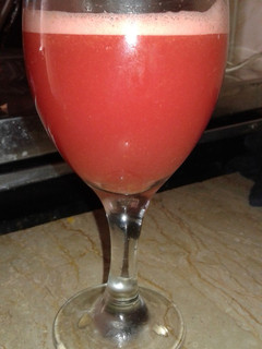 A picture of Watermellon juice.