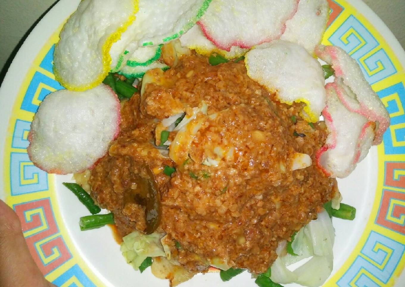 Gado gado bakwan