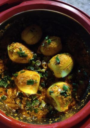अंडा करी (andaCurry (recipe in hindi) रेसिपी मुख्य फोटो