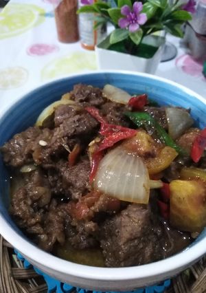 Foto resep Tetelan Daging oseng Kecap