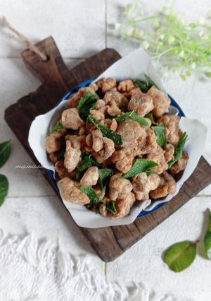 Foto resep Tempe Kriuk Daun Jeruk