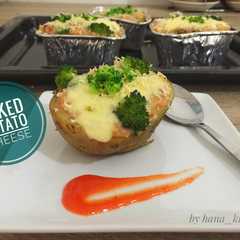 Baked Potato cheese with brokoli রেসিপির প্রধান ছবি