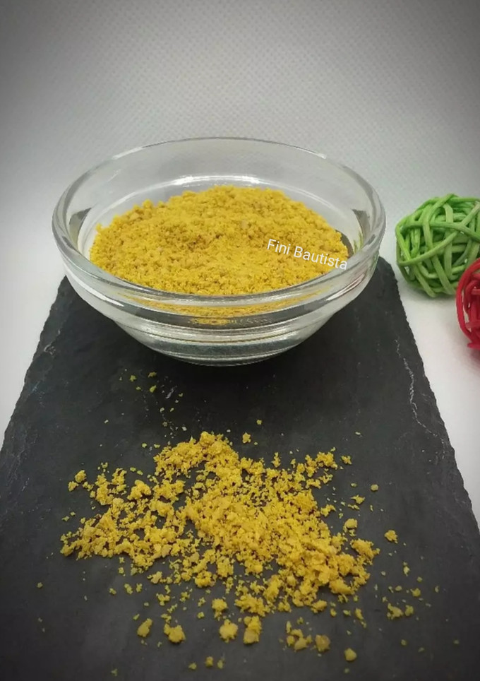 Una foto de Queso parmesano rallado vegano