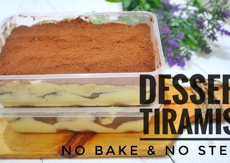 DESSERT TIRAMISU | Resep Cream Cheese Homemade