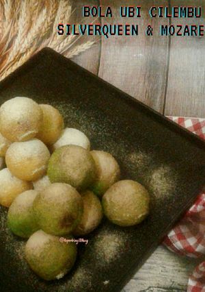 Foto resep Bola ubi cilembu silverqueen dan mozarella / cemilan manis