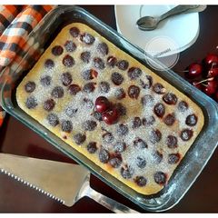 A picture of Cherry Clafoutis.