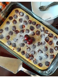 A picture of Cherry Clafoutis.