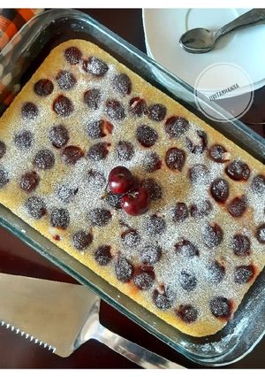 A picture of Cherry Clafoutis.