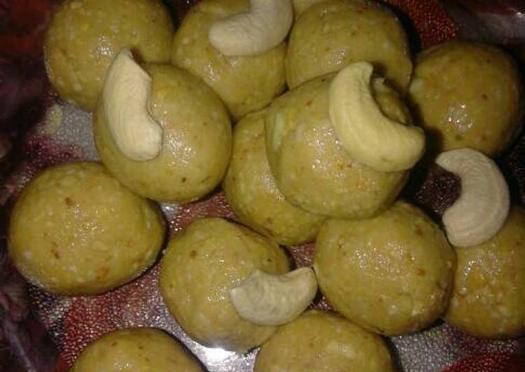 Recipe of Quick Peanut ladoo