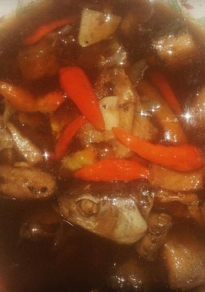 Foto resep Ikan asin masak asam