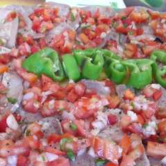 Una foto de Lengua de ternera a la vinagreta