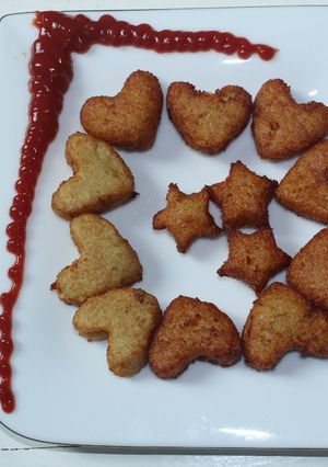 Une photo de Des frites de Saint Valentin