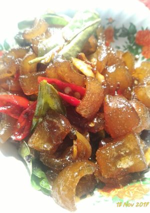 Foto resep Oseng oseng kikil